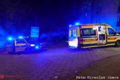 Zjechał z krawężnika i runął na ziemię. Obcokrajowiec na rowerze był nietrzeźwy - foto