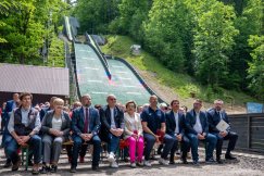 Odbudowali unikalny obiekt leżący na granicy dwóch gmin. Na otwarcie przyjechał minister - foto