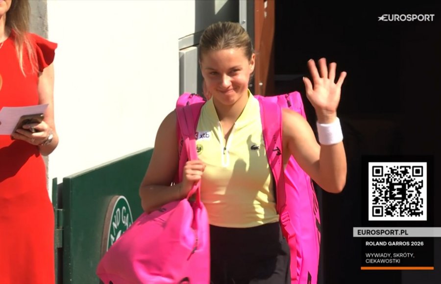Maja Chwalińska wyeliminowała kolejną faworytkę! Bielszczanka już w 1/8 finału Rolanda Garrosa!
