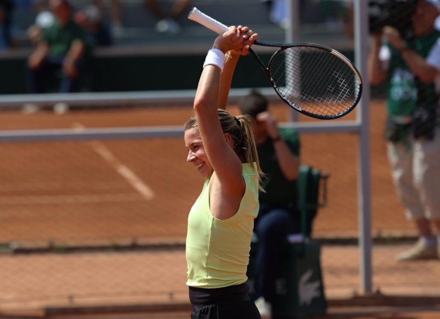 Ona jest niesamowita i wciąż gra jak z nut. Maja Chwalińska w ćwierćfinale Rolanda Garrosa!