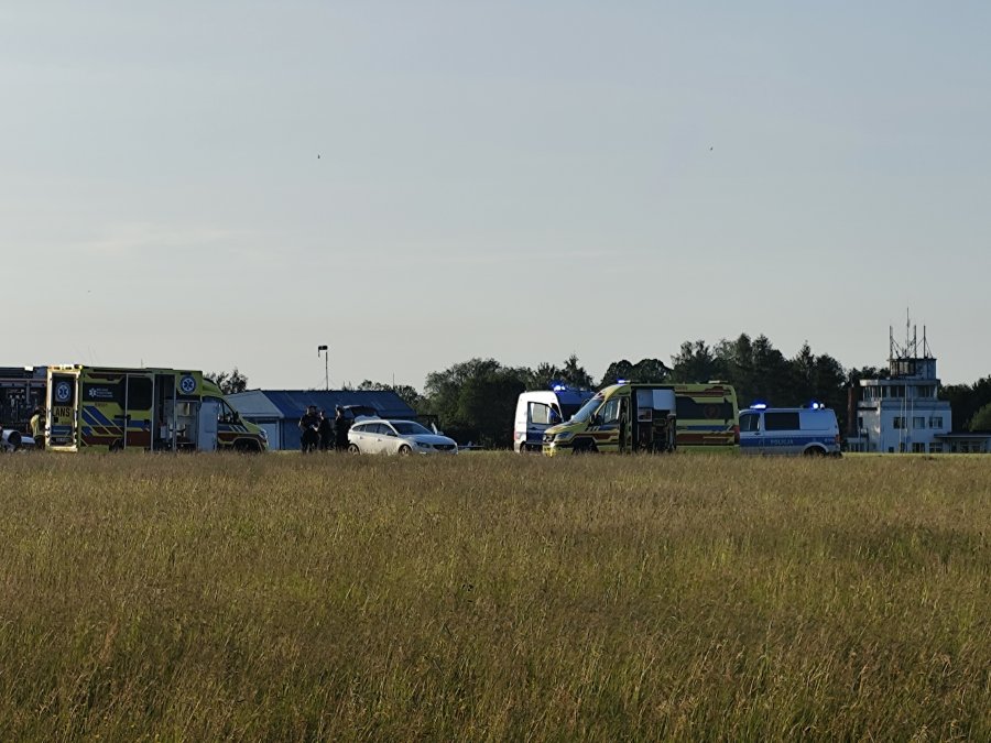 Tragedia na lotnisku. W wypadku szybowca zginęła 38-latka kursantka, instruktor w ciężkim stanie