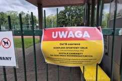 Rusza inwestycja, kompleks zamknięty przez całe wakacje. Mieszkańcy krytykują, BBOSiR odpowiada
