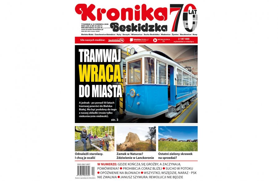Nowa „Kronika”: wyrok za znieważenie urzędnika, wilki coraz bliżej domów i suchy potok w Mikuszowicach