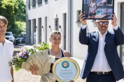 Maja Chwalińska wróciła do domu. Witał ją prezydent, orkiestra, a minister przywiózł 3 mln zł