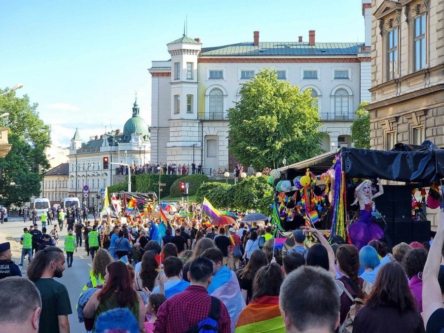Tęczowy marsz zakłóci ruch w centrum Bielska-Białej. Trzeba liczyć się z poważnymi utrudnieniami