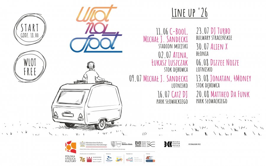 „Wlot na Spot” wraca w wielkim stylu na wakacyjną trasę! Znamy program na całe lato