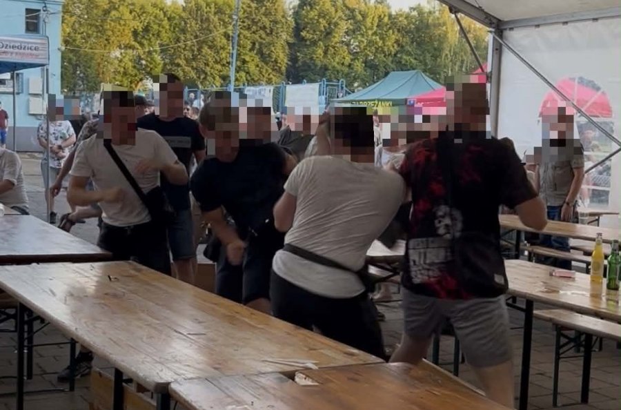 Brutalny atak podczas pikniku. To miejscowi pseudokibice zakłócili przebieg wydarzenia - foto i film