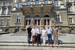 Delegacja z Chmielnika w Ratuszu. Ukraińscy samorządowcy dzielą się trudnymi doświadczeniami - foto