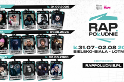 Rap Południe 2026 już za dwa tygodnie. Trzy dni, jedna scena, najlepszy polski rap