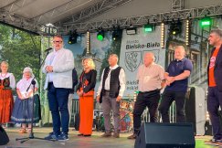 Trzy dni nad morzem. Liczna delegacja na czele z prezydentem promowała Beskidy w Ustce - foto
