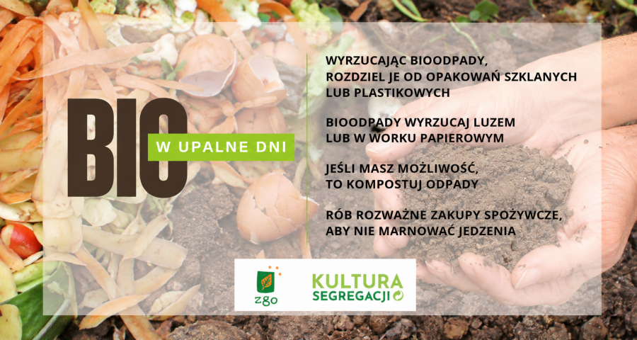 BIO w upalne dni. Jak wyrzucać bioodpady?