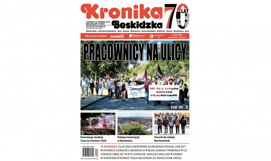 Nowa „Kronika”: Słynna ekspertka promowała Beskidy, blok w miejsce parkingu i powiat żąda milionów