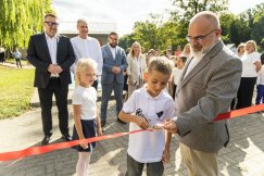 Prezydent spełnił obietnicę. Nową atrakcję otwarto przy okazji inauguracji roku szkolnego - foto