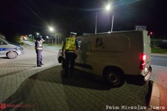 Nocna kontrola na Krakowskiej. Jeden z kierujących znacząco przekroczył dopuszczalną prędkość - foto