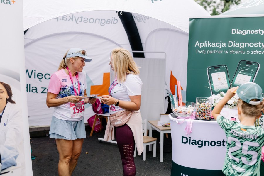 II Bieg KoBBiet połączył sport z profilaktyką. Diagnostyka była partnerem wydarzenia