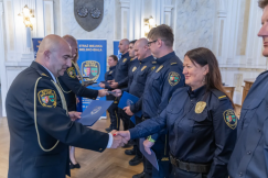„Bez was porządek w mieście byłby bardzo trudny”. Awanse i nagrody dla strażników - foto