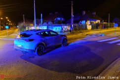 Demolka na rondzie, policja ustaliła sprawcę. Autem kierował pijany mężczyzna! - foto