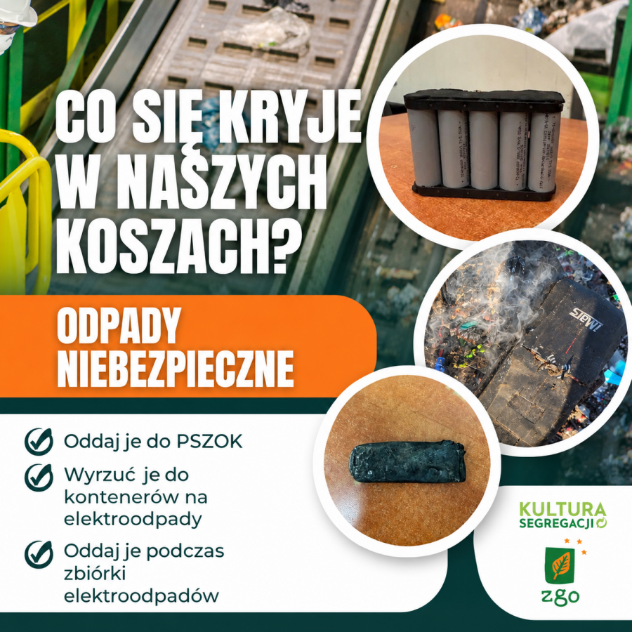 Niewielkie przedmioty, poważne zagrożenie. Gdzie oddawać baterie, farby czy lakiery?