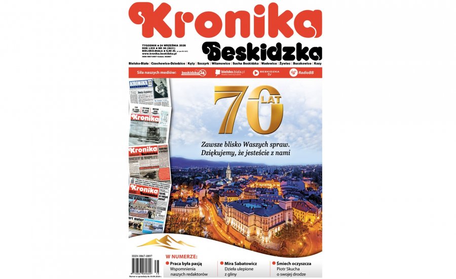 Siedem dekad z mieszkańcami Podbeskidzia. Wyjątkowe, jubileuszowe wydanie „Kroniki Beskidzkiej”