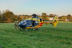 Z ostatniej chwili: Nagłe zatrzymanie krążenia u mężczyzny. Lądował śmigłowiec LPR - foto