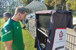Dziesiątki kamer i specjalistyczny system. Na obiekt w Wapienicy zjechali arbitrzy z całego kraju - foto
