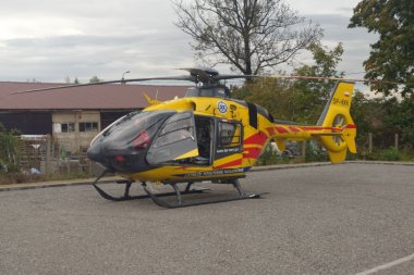 Z ostatniej chwili: Potrącenie dziecka w Starym Bielsku. Lądował śmigłowiec LPR - foto