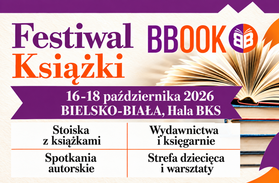 Literacki weekend w Bielsku-Białej. BBOOK połączy targi książki ze spotkaniami z pisarzami