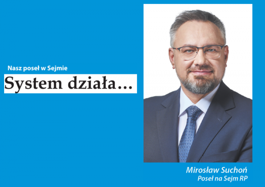 Nasz poseł w Sejmie. Tańsze paliwo, a od grudnia więcej szybkich pociągów do Krakowa