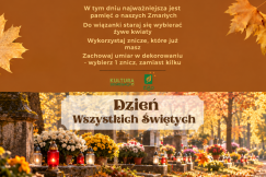 Pamięć, która nie zaśmieca - jak świętować Dzień Wszystkich Świętych w ZGOdzie z naturą?