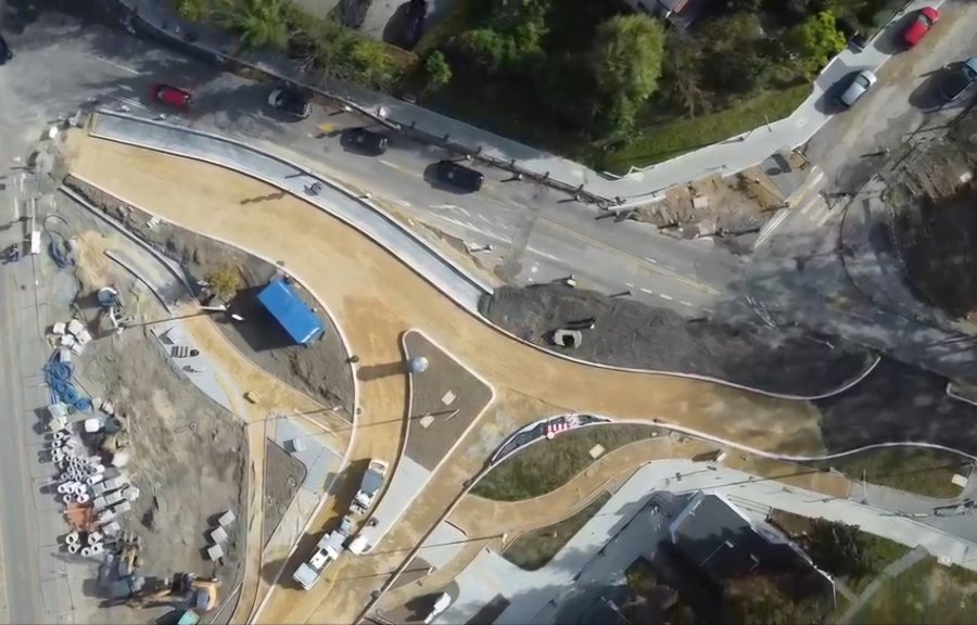 Piastowska gotowa w 80 proc. MZD podtrzymuje pierwotny termin zakończenia inwestycji - foto i film