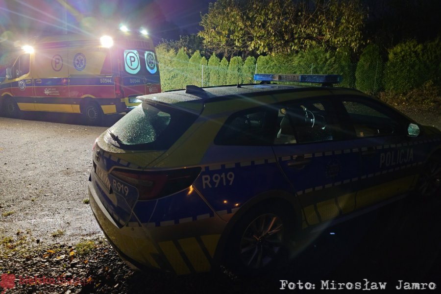Z ostatniej chwili: Akcja służb na ogródkach działkowych. Mężczyzna zdążył wezwać pomoc - foto