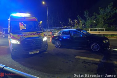 Z ostatniej chwili: Zderzenie czterech aut na Andersa. Do szpitala odwieziono dwie osoby i dziecko - foto
