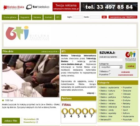Ruszyła Bielska Telewizja Internetowa!