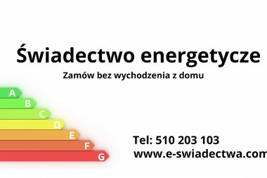 Świadectwo Energetyczne