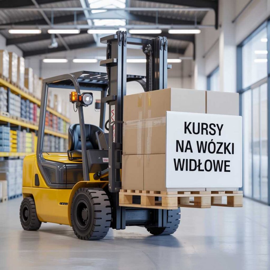 Kursy na wózki widłowe – klucz do nowych kwalifikacji zawodowych