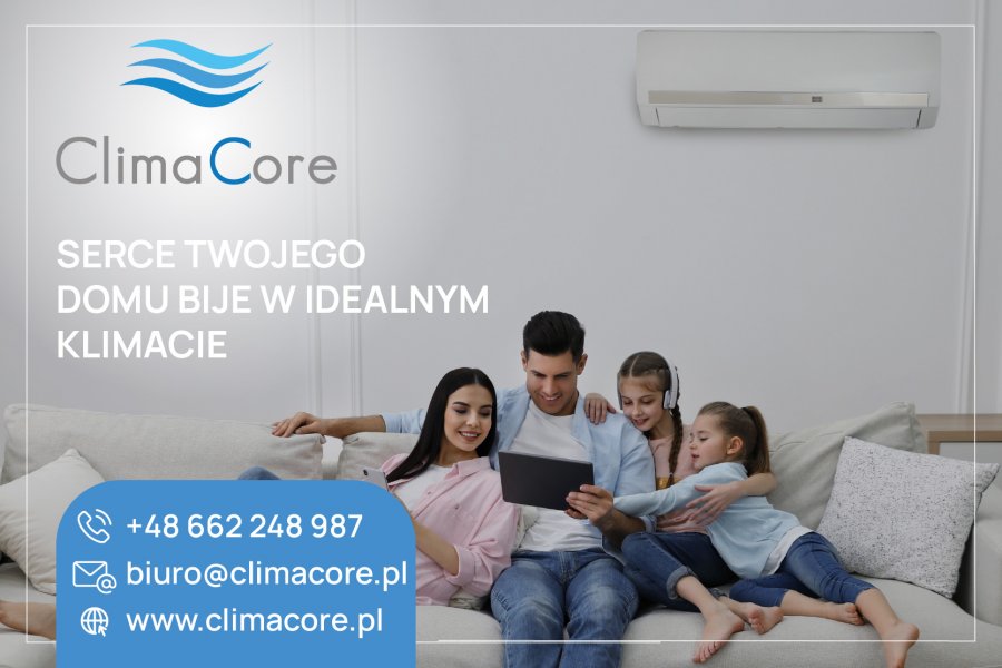 Instalacje klimatyzacyjne, grzewcze oraz sanitarne – zleć montaż i serwis zgodny z oczekiwaniami. Climacore.