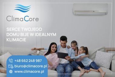 Instalacje klimatyzacyjne, grzewcze oraz sanitarne – zleć montaż i serwis zgodny z oczekiwaniami. Climacore.