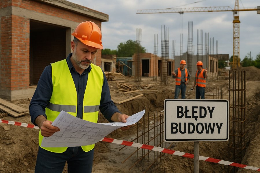 Jakie są najczęstsze błędy na placu budowy?
