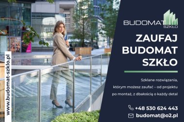 Szklane kabiny i drzwi – zalety rozwiązań na wymiar. Budomat-Szkło