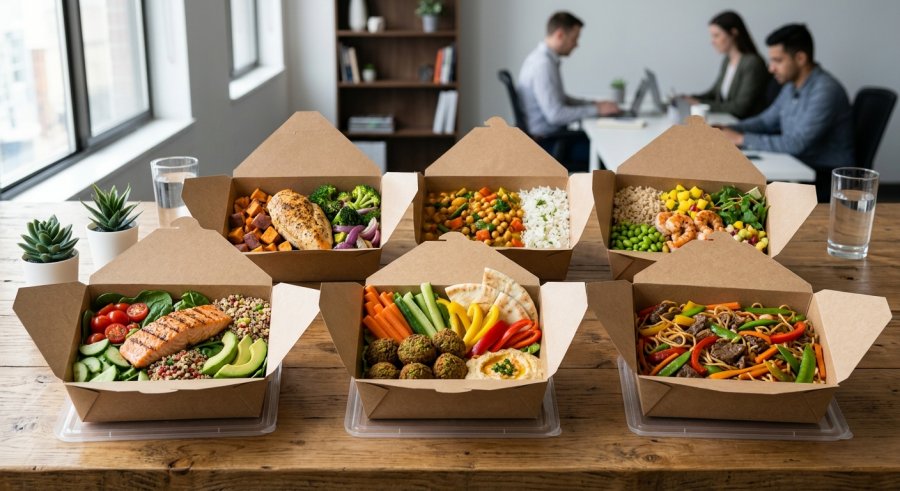 Najlepszy catering pudełkowy do biura – praktyczny ranking i wybór