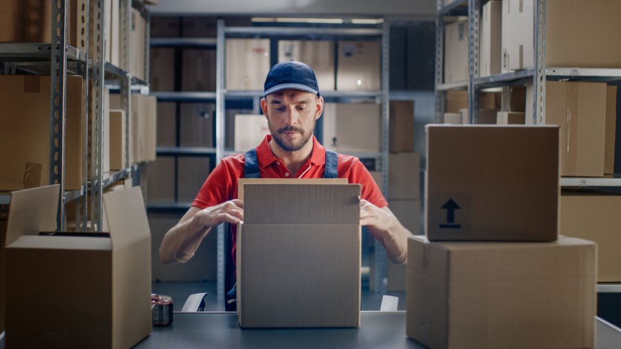 Stanowisko do pakowania zamówień ze sklepu internetowego - o co musisz zadbać?