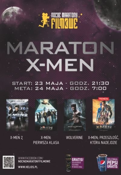 Maraton X-MEN w Kinie Helios