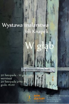 Wernisaż wystawy Joli Knapek