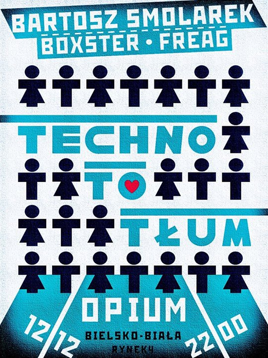 Techno to tłum
