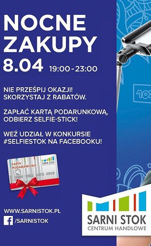Noc zakupów na Sarnim Stoku