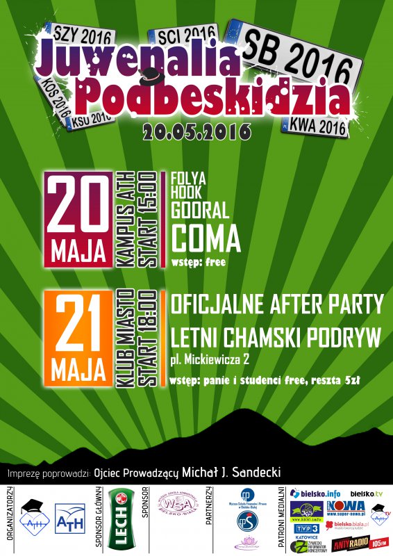 Juwenalia 2016 - program