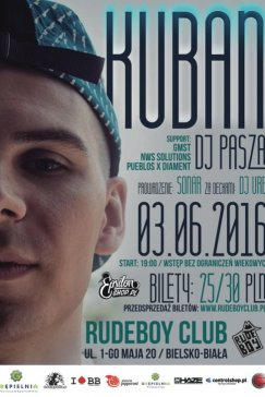 Kuban zagra w klubie RudeBoy