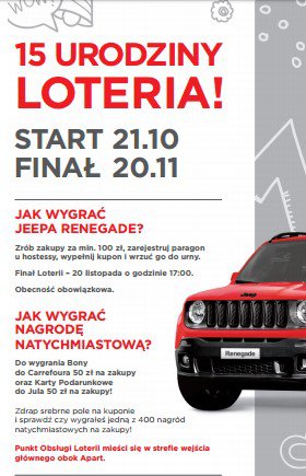 Jeep za paragony