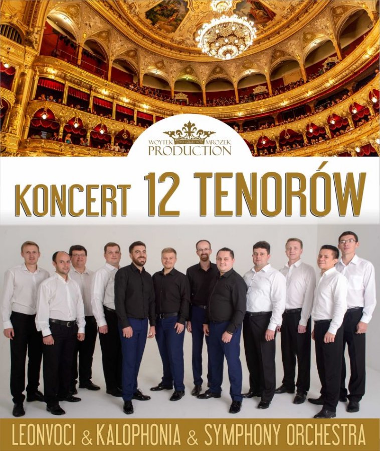 Tenorzy zaśpiewają na rozdaniu nagród