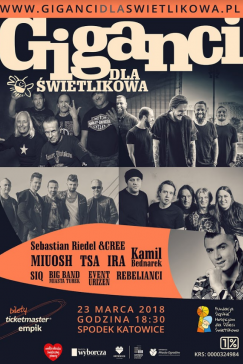 Koncert charytatywny Giganci dla Świetlikowa